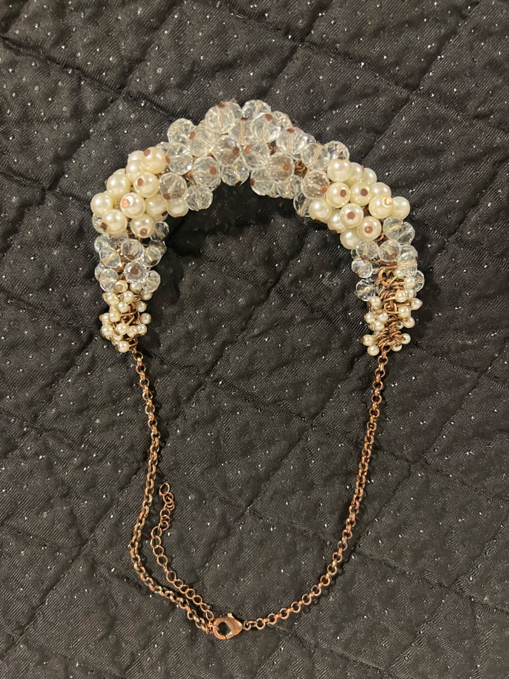 cluster statement necklace
